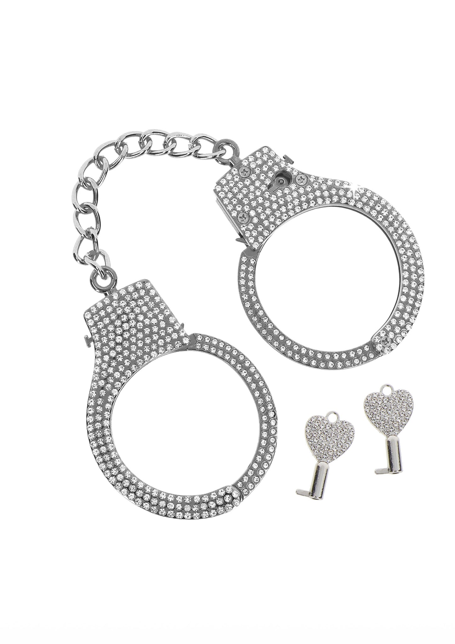 Manette Diamond Wrist Cuffs Silver