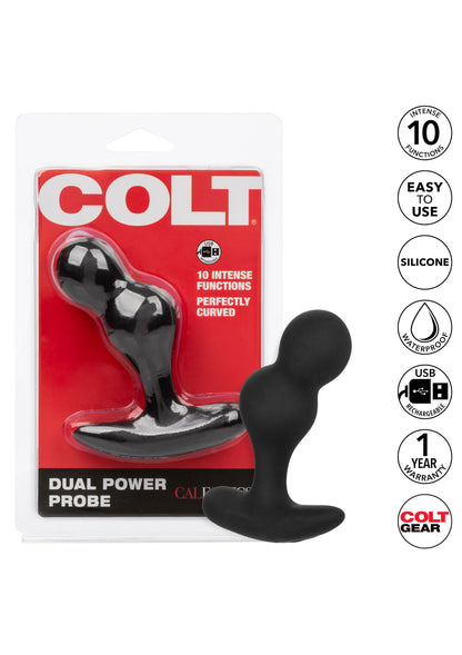 Plug anale vibrante Colt Dual Power Probe