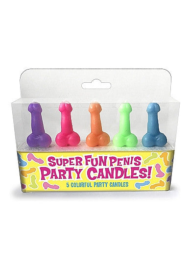 Candeline divertenti Super Fun Penis Candles