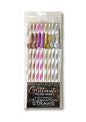 Cannucce divertenti Glitterati Penis Tall Party Straws