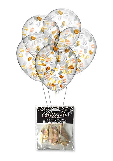 Palloncini divertenti Glitterati Boobie Confetti Balloons