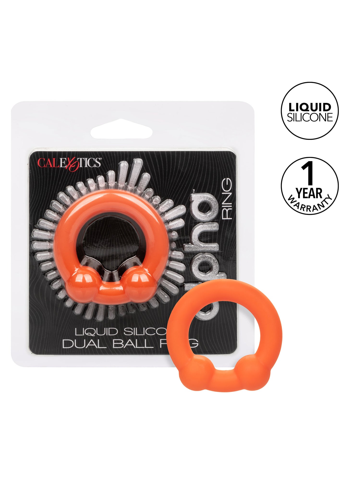 Anello fallico Alpha Dual Ball Ring