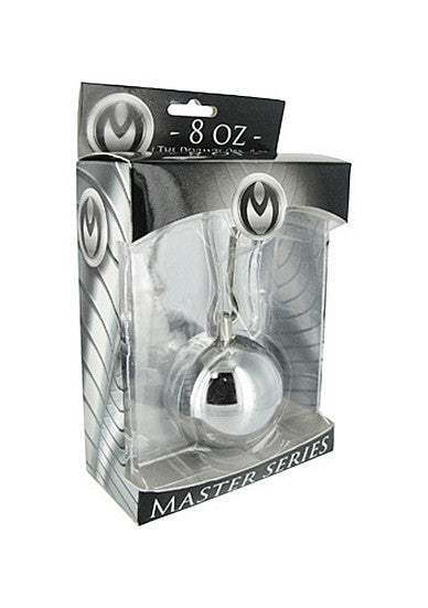 Accessorio sadomaso peso per anello fallico Deviants Orb 8oz. Weight