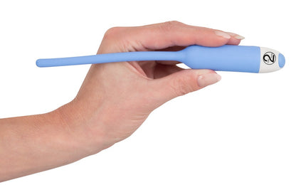 Dilatatore uretrale vibrante Silicone Dilator blu