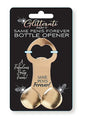 Apri bottiglie a forma di pene Glitterati Penis Bottle Opener