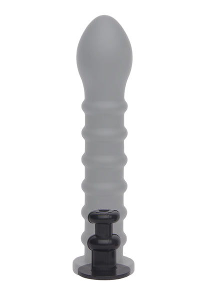 Fallo accessorio per macchina del sesso Ribbed Dong Easy-Lock 19 cm