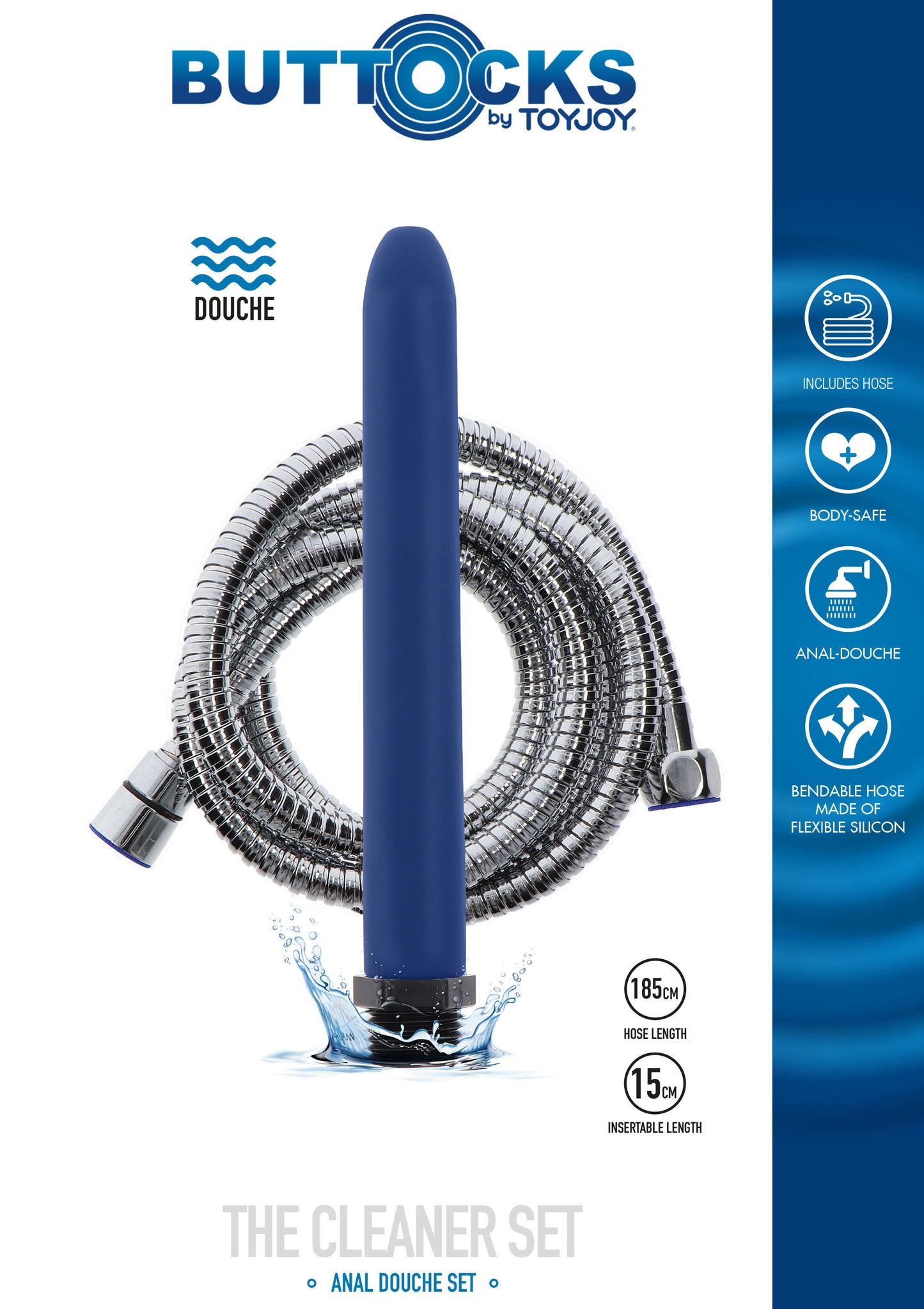 Doccia intima con tubo The Cleaner Shower Set 15cm