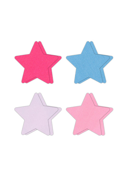 Copricapezzoli a forma di stella Pasties Star II Assort 4 Pair