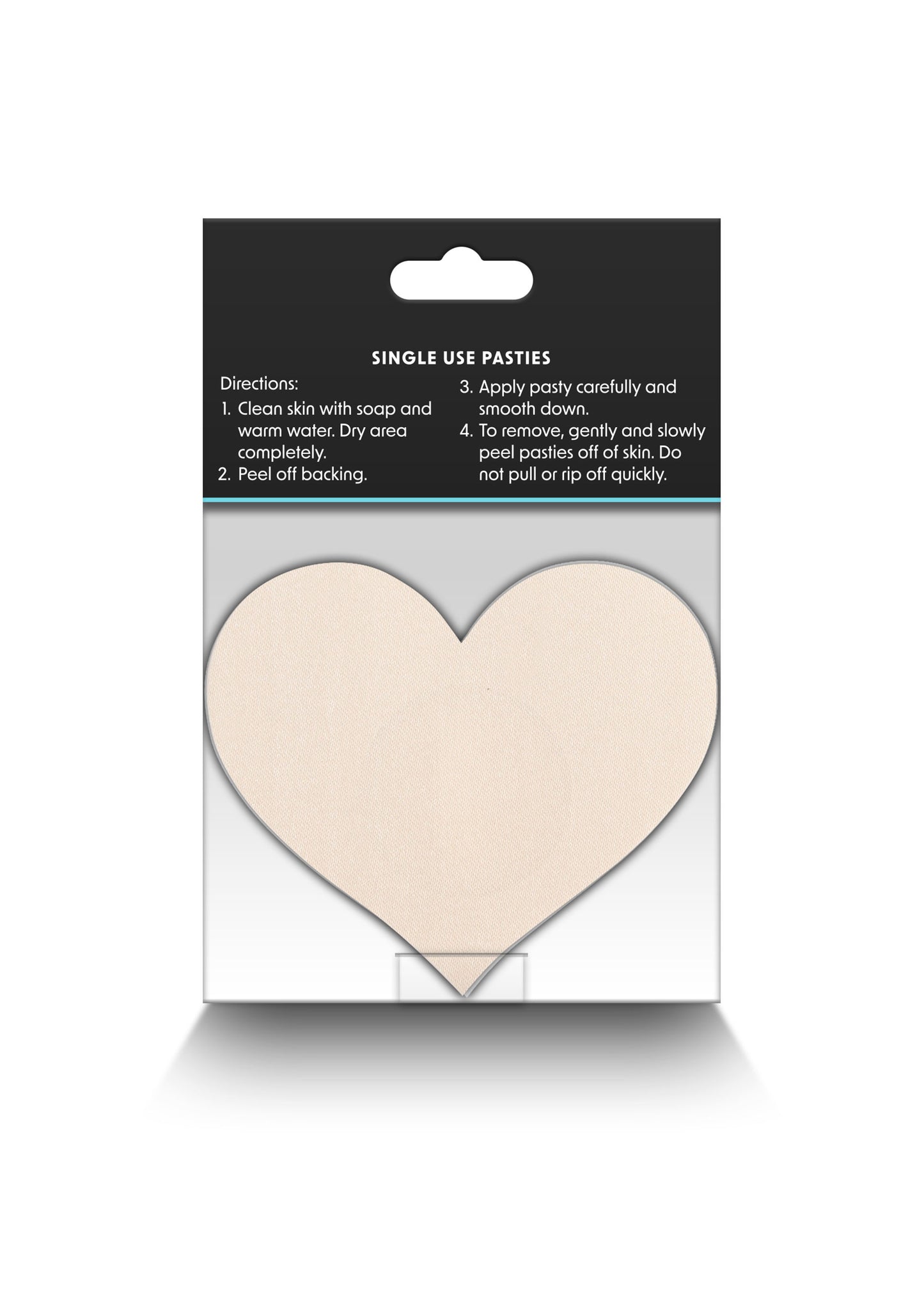 Copricapezzoli a forma di cuore Pasties Heart I Assort 4 Pair