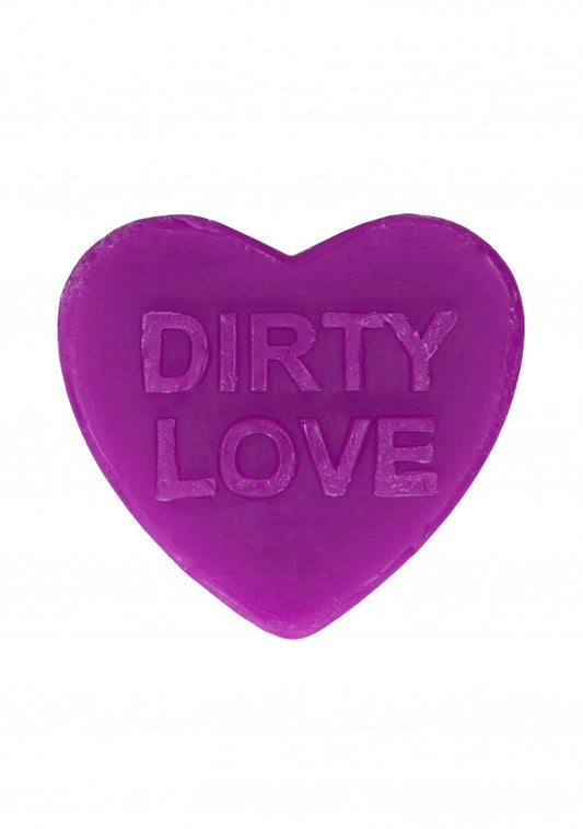 Sapone a cuore Heart Soap - Dirty Love - Lavender Scented