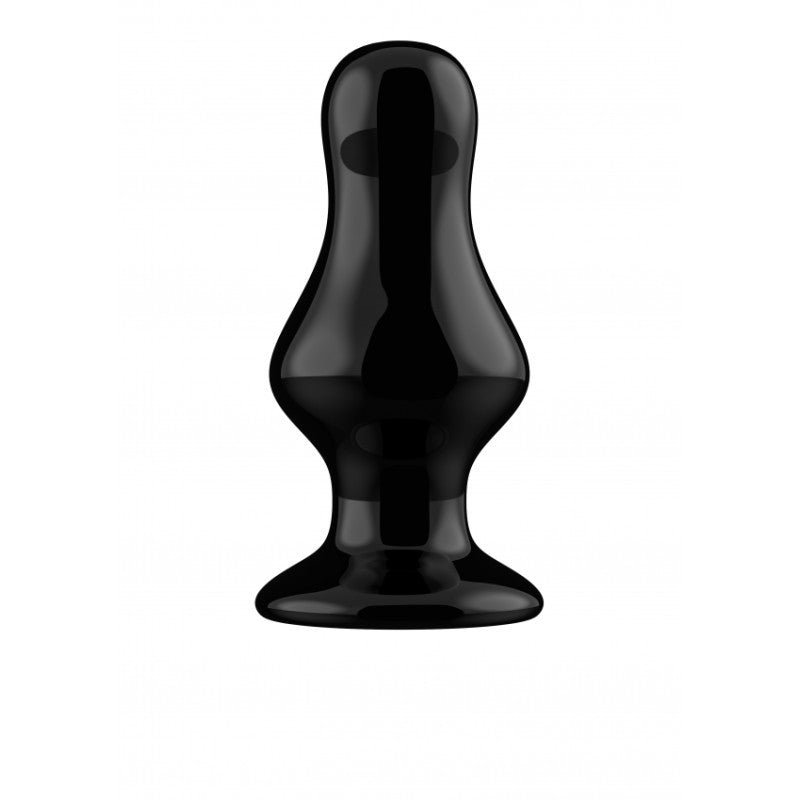 Plug anale vibrante in vetro con ventosa Missy Glass Vibrator