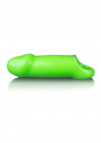 Guaina per pene Smooth Thick Stretchy Penis Sleeve - GitD - Neon Green