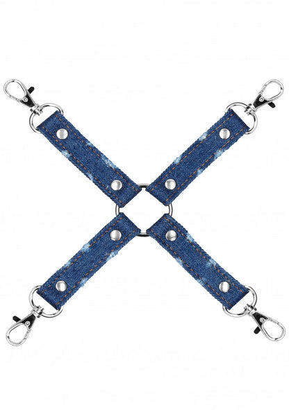 Costrittivo per manette Denim Hogtie Roughend Denim Style Blue