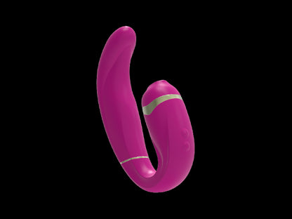 Vibratore vaginale con succhia clitoride My G fucsia