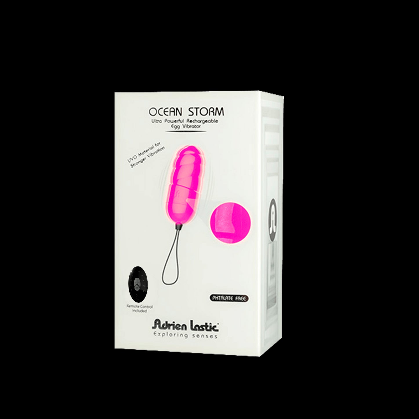 Ovetto vaginale vibrante Ocean Storm + LRS pink