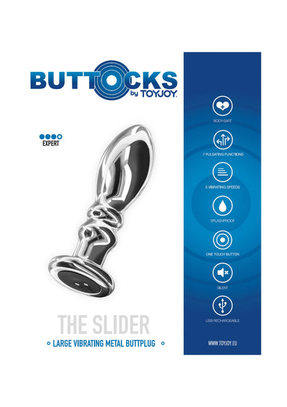 Plug anale vibrante The Slider Large Buttplug