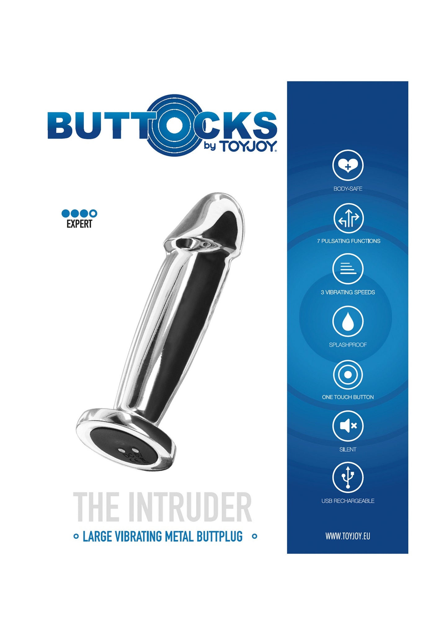 Plug anale vibrante The Intruder Buttplug