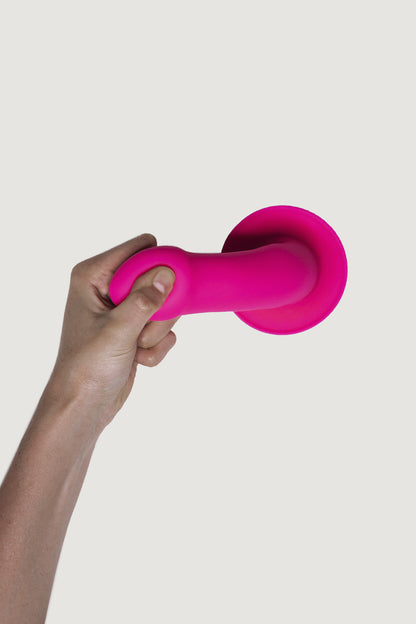 Dildo con ventosa Hitsens 2 Fucsia