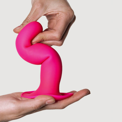 Dildo con ventosa Hitsens 4 Fucsia