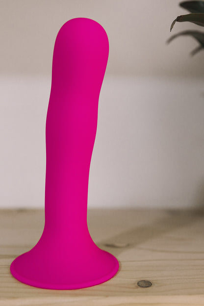 Dildo con ventosa Hitsens 4 Fucsia