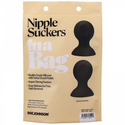 Succhia capezzoli Nipple Suckers Black