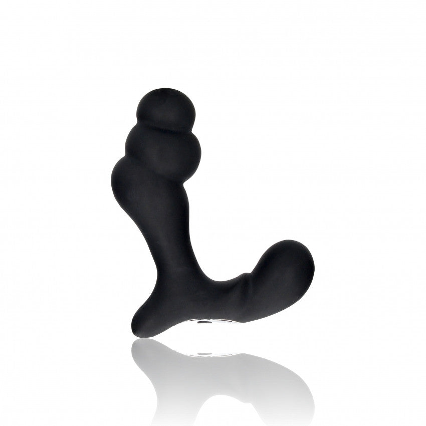 Vibratore per prostata Stacked Vibrating Prostate Massager with Remote Control Black