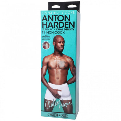 Pene realistico maxi Anton Harden - ULTRASKYN Cock - 11 / 28 cm - Chocolate