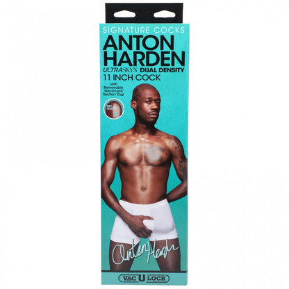 Pene realistico maxi Anton Harden - ULTRASKYN Cock - 11 / 28 cm - Chocolate