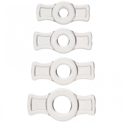 Anelli fallici trasparenti Cockring Set - Clear