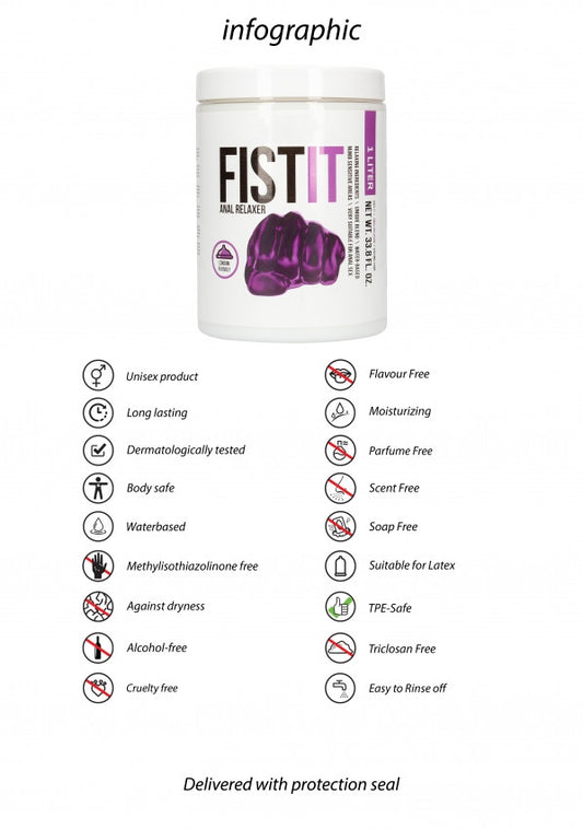 Crema per fisting Fist it - Anal Relaxer - 1000ml