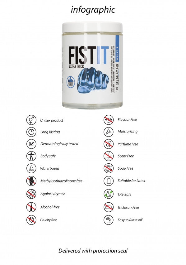 Lubrificante per fisting Fist it - Extra Thick - 1000ML