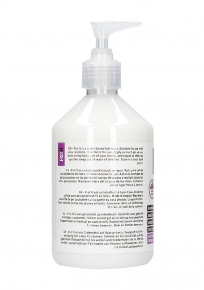 Crema per fisting Fist It - Anal Relaxer - 500 ml - Pump