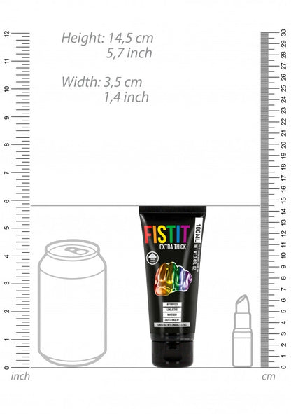 Lubrificante intimo Extra Thick Lubricant Rainbow 100 ml