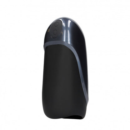 masturbatore vibrante maschile Vibrating Masturbator Sleeve Licorice Black