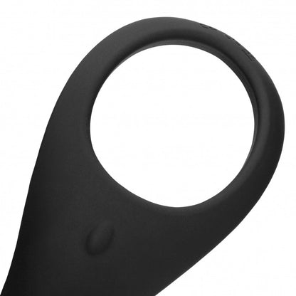 Anello fallico vibrante Pointed Vibrating Cock Ring Licorice Black