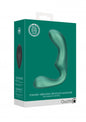 Vibratore anale per prostata Pointed Vibrating Prostate Massager with Remote Control Metallic Green