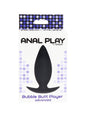 Fallo anale dildo in silicone nero butt fallo sex toys per uomo e donna  advanced