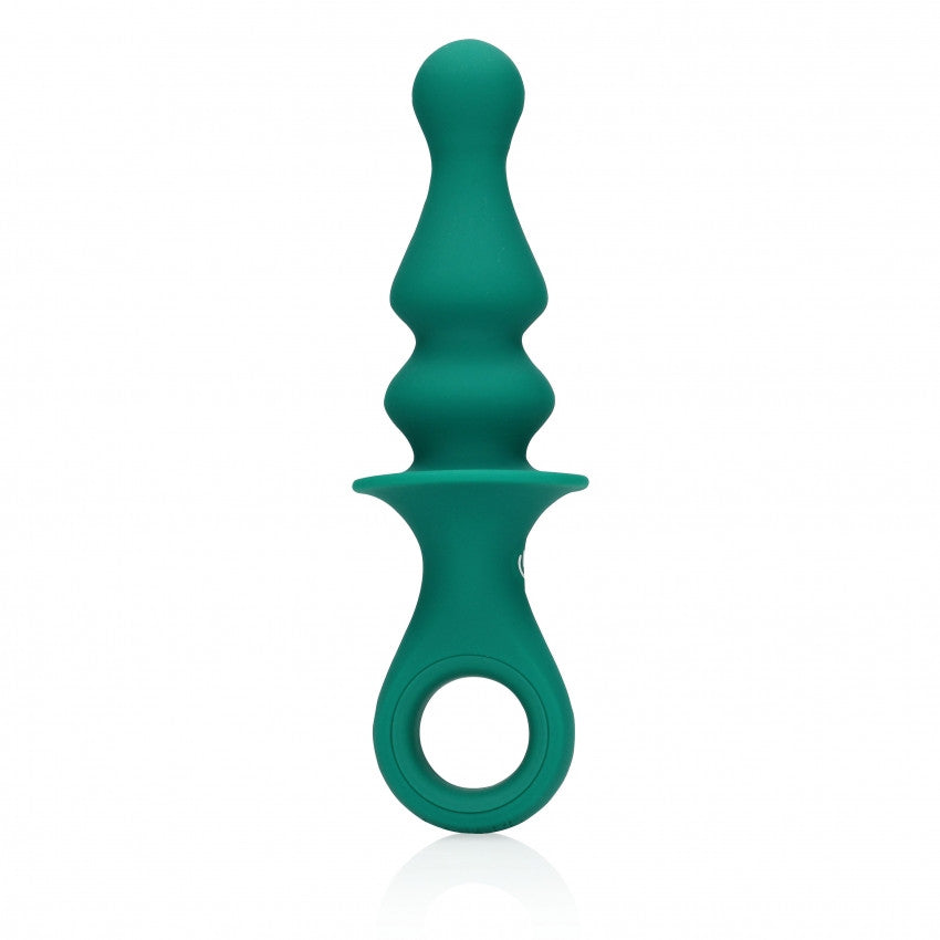 Plug anale vibrante Pawn Shaped Anal Vibrator Peacock Plume