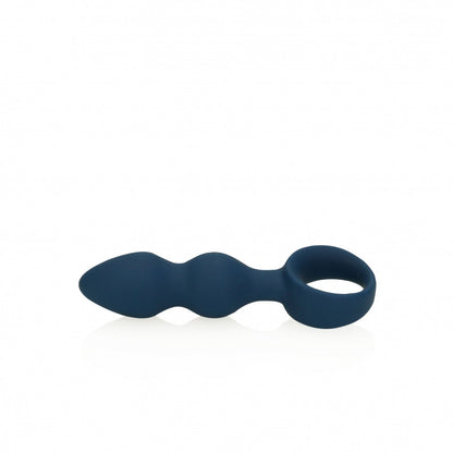 Plug anale Teardrop Shaped Anal Plug Small Baltic Blue