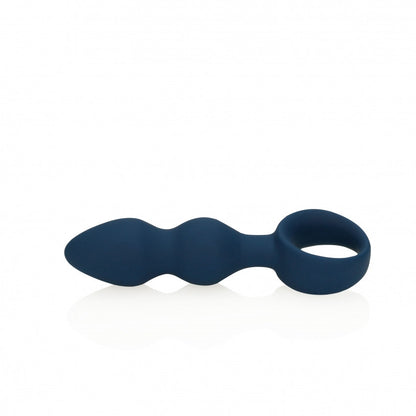 Plug anale Teardrop Shaped Anal Plug Medium Baltic Blue