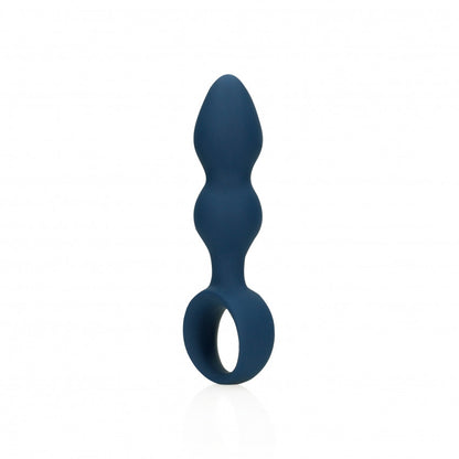 Plug anale Teardrop Shaped Anal Plug Medium Baltic Blue