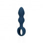 Plug anale Teardrop Shaped Anal Plug Medium Baltic Blue