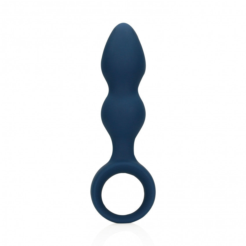 Plug anale Teardrop Shaped Anal Plug Large Baltic Blue