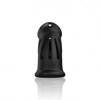 Gabbia di castità Model 27 Ultra Soft Silicone Chastity Cage Black