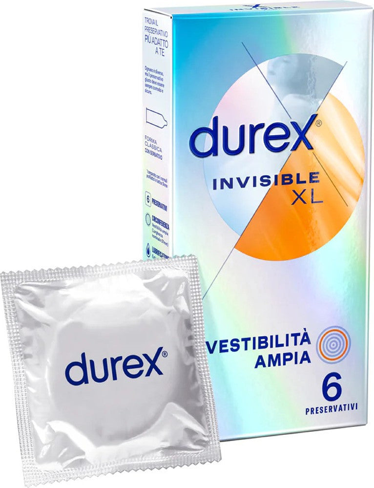 Preservativi Durex Invisible XL