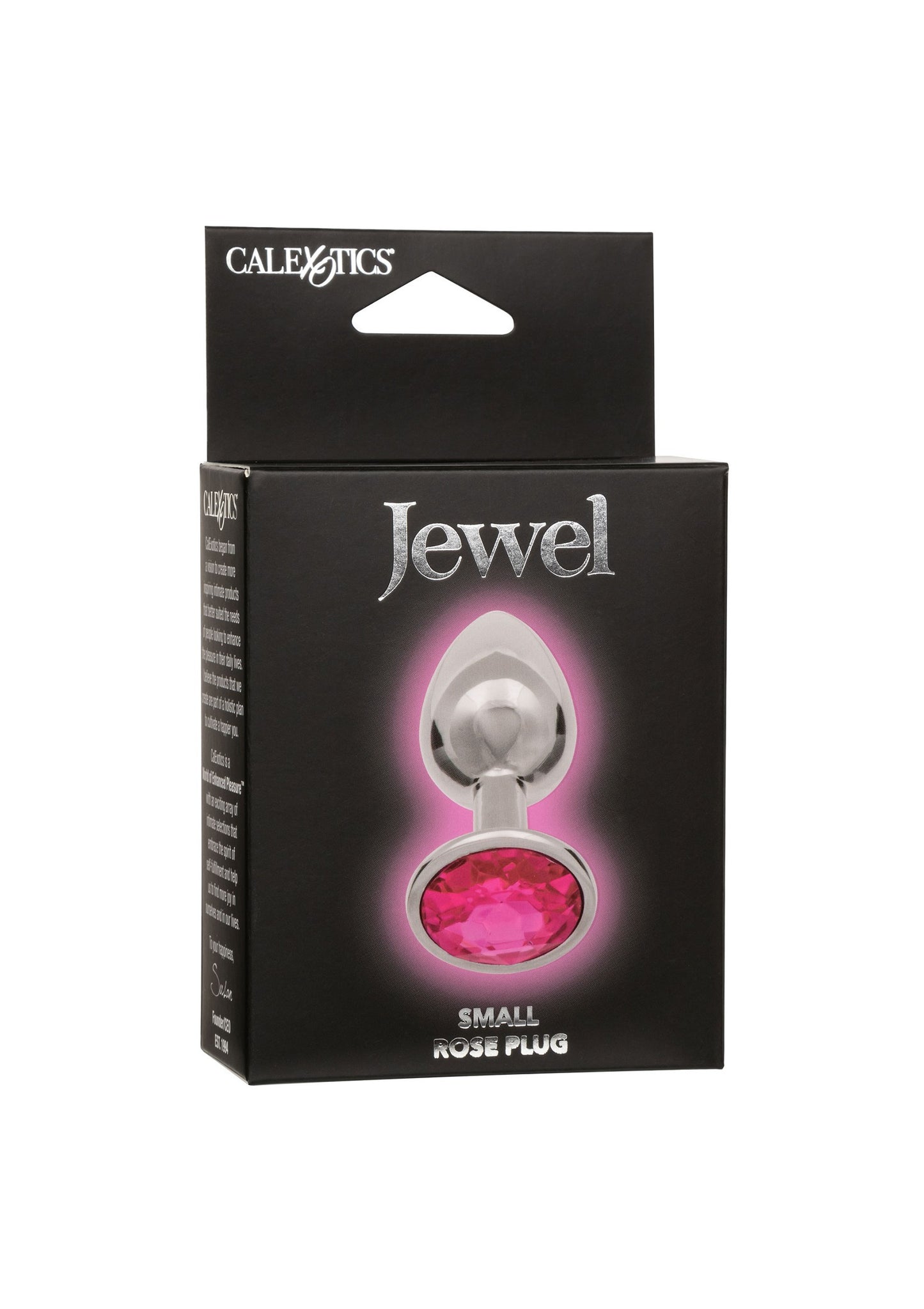 Plug anale con pietra Jewel Small Rose Plug