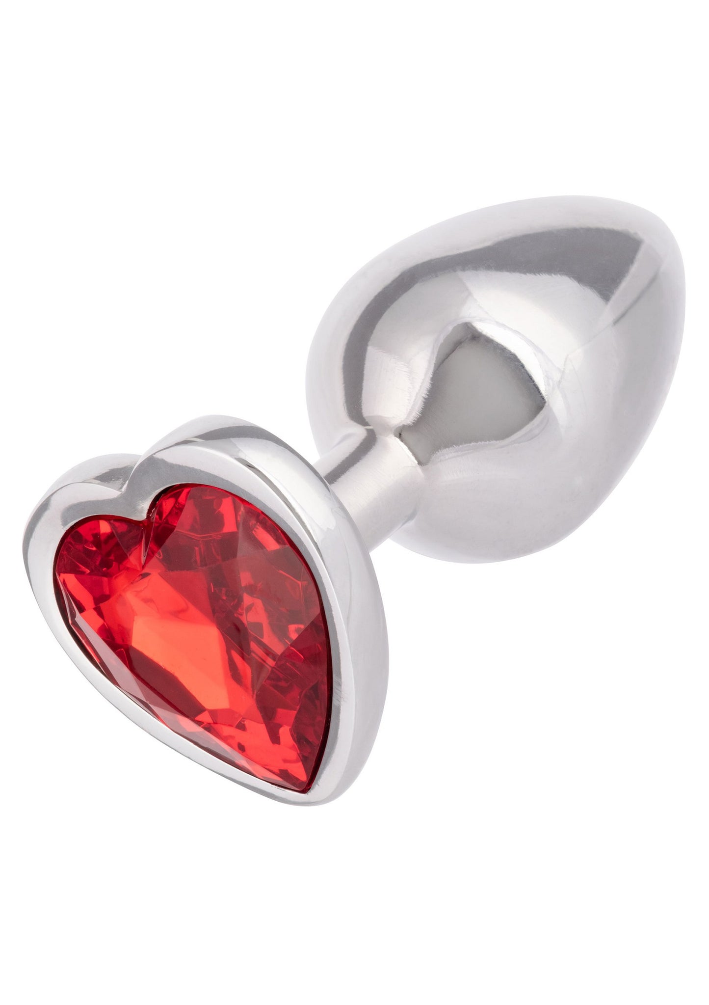 Plug anale con pietra Jewel Small Ruby Heart Plug