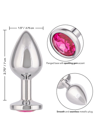 Plug anale con pietra Jewel Large Rose Plug