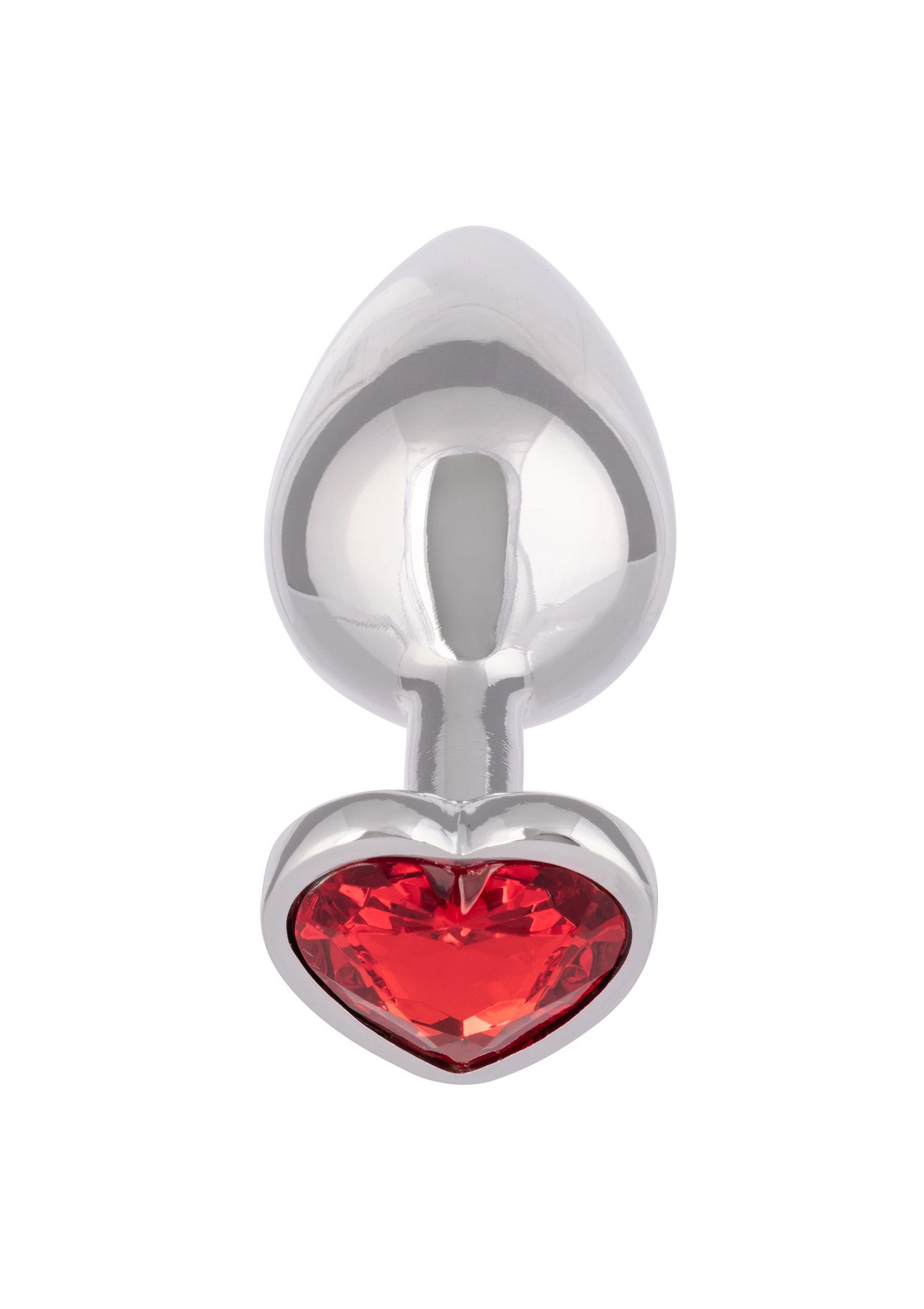 Plug anale con pietra Jewel Large Ruby Heart Plug