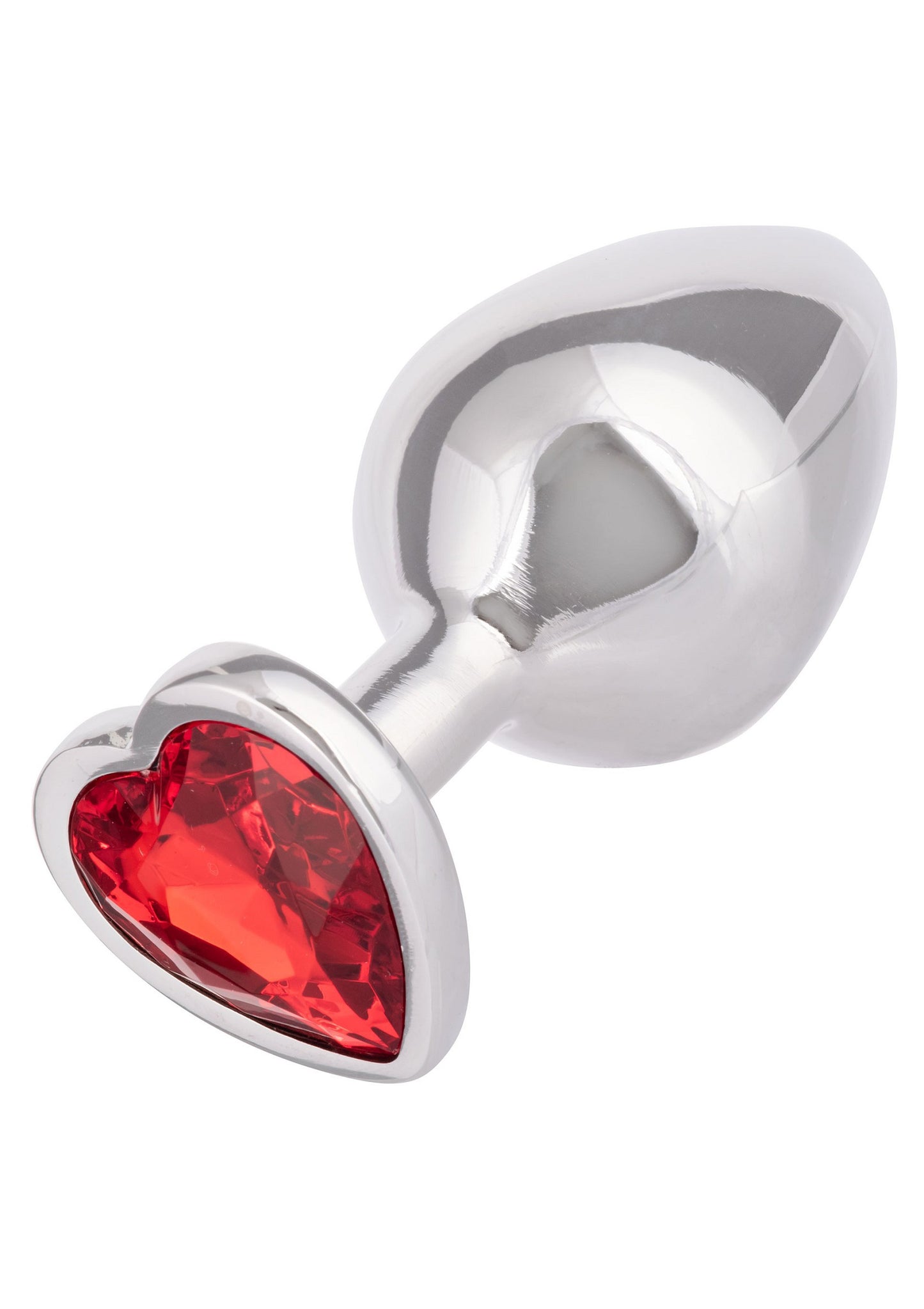 Plug anale con pietra Jewel Large Ruby Heart Plug